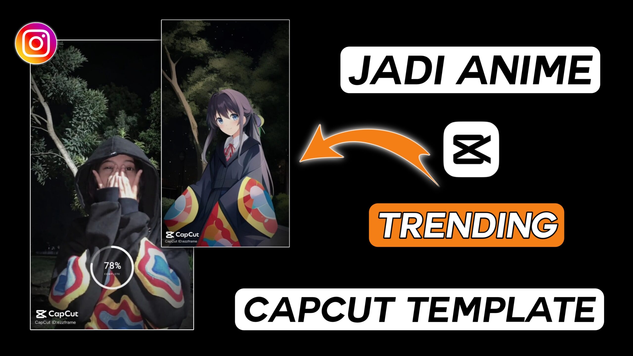 Jadi Anime Capcut Template Link 2023 Jadi Anime Capcut Template